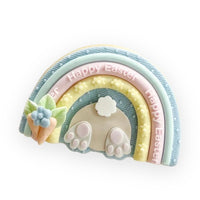 BUNNY BUM RAINBOW POP STAMP WITH CUTTER
