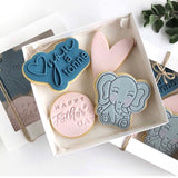 Elephant stamp with cutter