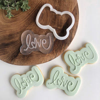 Love Power Pop! Stamp with matching cutter