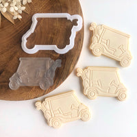 Golf Buggy stamp with cutter