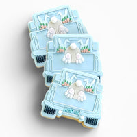 CRUISING BUNNIES POP STAMP AND CUTTER
