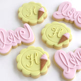 Fondant POP Stamps - Uppercase Script