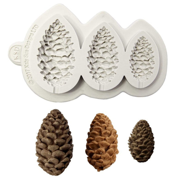 KATY SUE - FLOWER PRO PINE CONES SILICONE MOULD