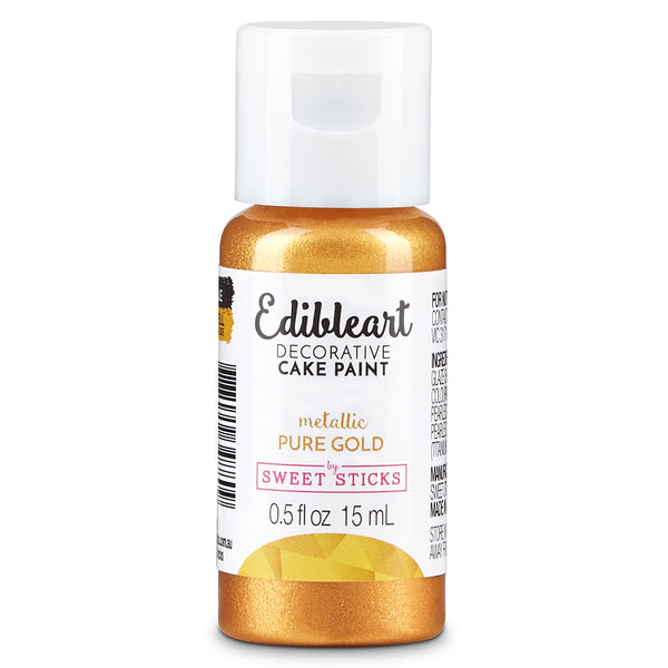 SWEET STICKS EDIBLEART-PURE GOLD : 15ml  ((Best Before 3-24))