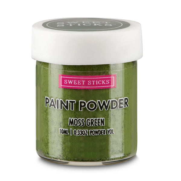 SWEET STICKS PAINT POWDER - MOSS GREEN