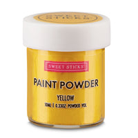 SWEET STICKS PAINT POWDER - YELLOW